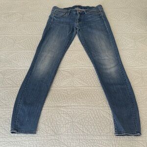 Women's Skinny Jeans - Blue Wash